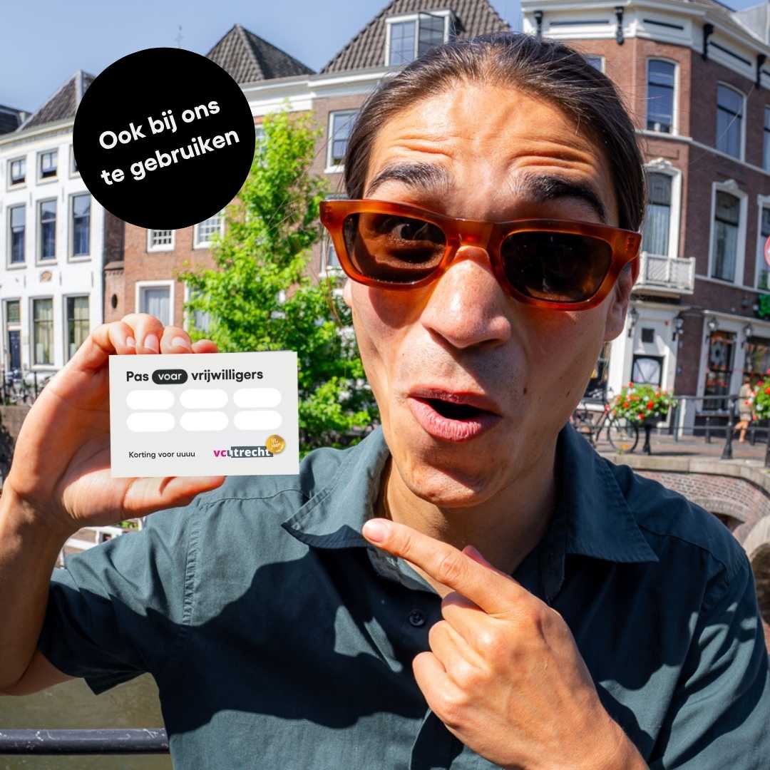 Promotiefoto Pas voar Vrijwilligers - bron: Vrijwilligerscentrale Utrecht