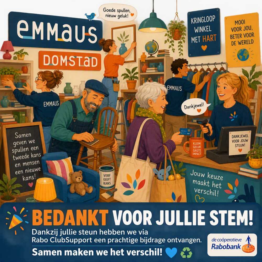 Dank voor gift Rabo Club Support 2026